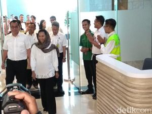 Rini Soemarno Jajal Bandara Baru DIY yang Baru Beroperasi