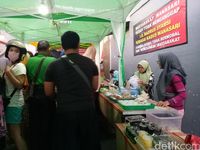 Kenyal Gurih Sate Susu di Pasar Ramadhan Kampung Jawa 