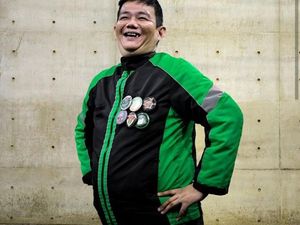 Awalnya Hobi Motoran, Driver GrabBike Ini Jadi Juragan OVO