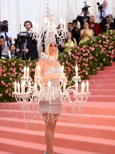 NEW YORK, NEW YORK - MAY 06: Katy Perry attends The 2019 Met Gala Celebrating Camp: Notes on Fashion at Metropolitan Museum of Art on May 06, 2019 in New York City. (Photo by Dimitrios Kambouris/Getty Images for The Met Museum/Vogue)