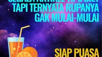 Buat ibu-ibu yang sering mengumpulkan segala artikel dan tips diet, jangan lupa puasa ya! Foto: Instagram @teplete