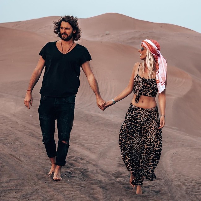 Terlepas dari kontroversinya, Jean dan Camille merupakan pasangan yang telah menjalin hubungan asmara sejak SMA. Jean merupakan senior sekaligus teman kakak Camille. Foto: Instagram @backpackdiariez