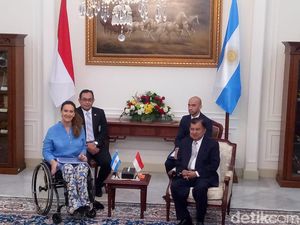 Terima Kunjungan Wapres Argentina, JK Bahas Kerja Sama Investasi
