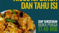 Kalau ini perkumpulan orang-orang yang suka borong habis gorengan bakwan, risol isi bihun, dan tahu isi jelang buka puasa. Apa Anda termasuk di dalamnya? Foto: Instagram @teplete