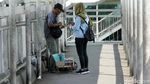 Duh,.. PKL Mulai Nakal Gelar Lapak di JPO