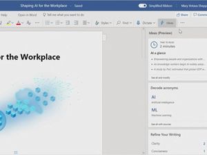 Microsoft Word Pakai Kecerdasan Buatan, Fungsinya?