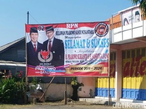 Ada Baliho Kemenangan Prabowo di Brebes, TKD Layangkan Protes