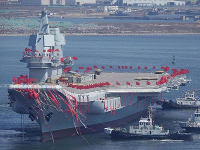 Ini Citra Satelit yang Tunjukkan Pembuatan Kapal Induk Terbaru China