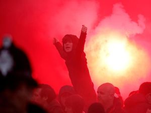 Polisi Razia Mercon Hingga Flare sebelum Laga PSM Vs Persija