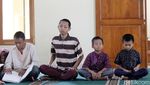 Semangat Santri Disabilitas Netra Hafalkan Alquran di Cimahi