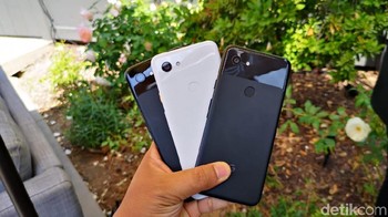 Google resmi memasarkan pada hari ini juga dengan membanderol Pixel 3a USD 399 dan Pixel 3a XL USD 479. Lebih murah dari Pixel 3 dengan tetap mempertahankan kamera jagoan. Foto: Agus Tri Haryanto/inet