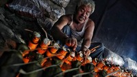 Lemang merupakan makanan yang muncul saat bulan ramadan.