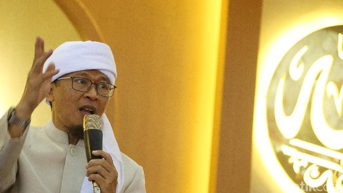 Aa Gym KH Abdullah Gymnastiar, Blak-blakan di Pasaraya Grande, Blok M, Selasa (7/5/2019)