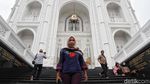 Masjid Ramlie Musofa di Sunter yang Mewah Bagai Taj Mahal