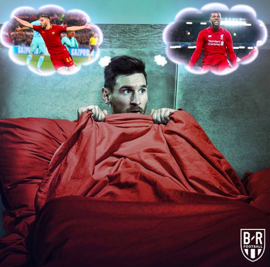 Meme Comeback Dramatis Liverpool Dan Messi Yang Terkulai Foto 8