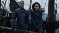 Dan yang tak kalah menyedihkan adalah kisah cinta Greyworm (Jacob Anderson) dan Missandei (Nathalie Emmanuel). Dok. HBO