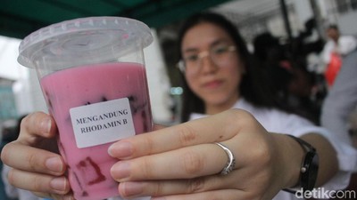 Makanan Mengandung Bahan Berbahaya Terciduk  di Pasar Benhil
