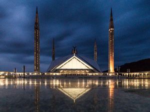 Masjid Indah Tanpa Kubah di Pakistan, Dibiayai Raja Arab