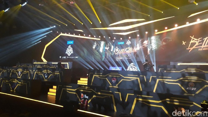 Arena PUBG Mobile Club Open 2019. (Foto: Danang Sugianto/detikINET) Arena PUBG Mobile Club Open 2019. (Foto: Danang Sugianto/detikINET)