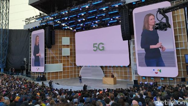 Android Q Dukung Ponsel Layar Lipat dan 5G