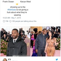 Frank dan Kanye West berdandan ala petugas keamanan kampus? Foto: Twitter