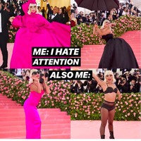 Ketika kamu bilang tidak suka jadi pusat perhatian tapi senang disorot. Foto: Twitter