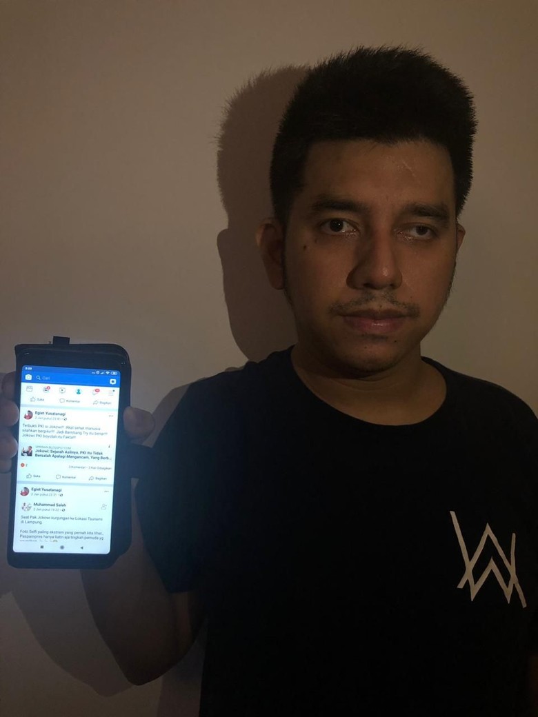 Sebar Hoax Jokowi PKI, Pria di Tangsel Ditangkap Sebar Hoax Jokowi PKI, Pria di Tangsel Ditangkap