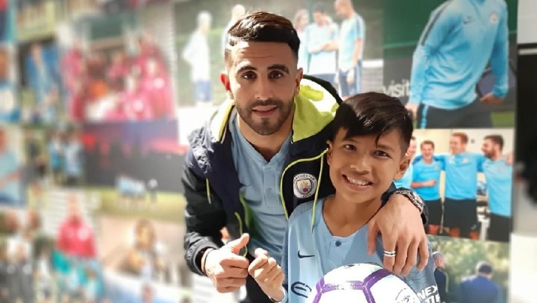 Kisah Rizky Korban Gempa Palu Bertemu Bintang City Riyad Mahrez Kisah Rizky Korban Gempa Palu Bertemu Bintang City Riyad Mahrez