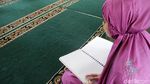 Semangat Santri Disabilitas Netra Hafalkan Alquran di Cimahi