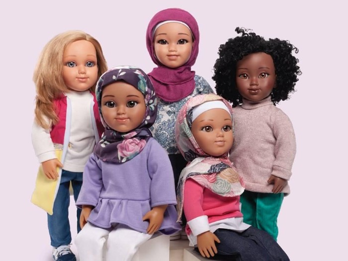 Boneka berhijab Salam Sisters. Foto: ist Boneka berhijab Salam Sisters. Foto: ist