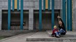 Keceriaan Anak-anak Bermain di JIC Meski Tengah Puasa