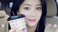 Han Ji Seong tertabrak mobil saat sedang menunggu suaminya di pinggir tol menuju bandara Incheon. Dok. Instagram/lovely_shyong