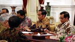 Jokowi Terima Kedatangan Megawati Hingga Mahfud MD di Istana