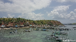 Foto Drone: Pulau dengan Perairan Sejernih Kristal di NTT