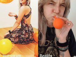 Kocak! Perbandingan Foto Instagram dengan Kenyataan