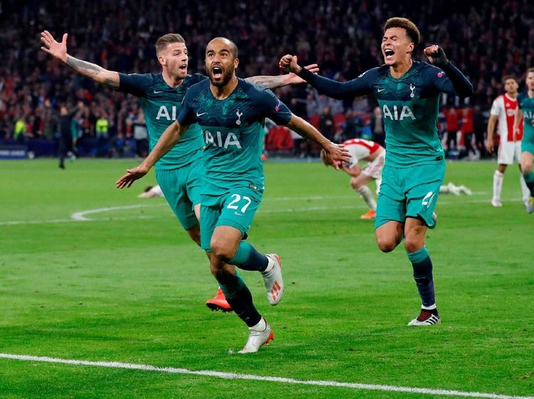 Tottenham Kalahkan Ajax pada Malam Dramatis di Amsterdam