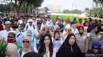 Penampakan Kivlan Zen dan Massa Pita Kuning Saat Bergerak ke Bawaslu