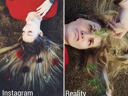 Kocak! Perbandingan Foto Instagram dengan Kenyataan
