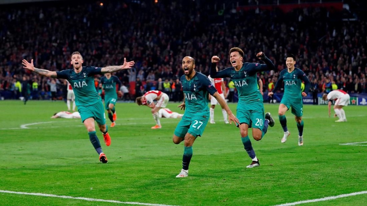 Tottenham Hotspur membalikkan keadaan atas Ajax untuk lolos ke final Liga Champions (Foto: Matthew Childs/Action Images via Reuters)