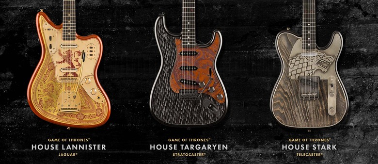 Fender edisi Game of Thrones Foto: Fender Fender edisi Game of Thrones Foto: Fender