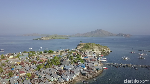 Foto Drone: Pulau Terpadat di Labuan Bajo