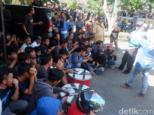 Suporter Kawal Sidang Pengaturan Skor di PN Banjarnegara