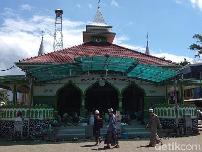 Pondok pesantren sepuh di Masjid Agung Payaman, Secang, Kabupaten Magelang, Kamis (9/5/2019).