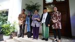 Maruf Amin Temui Megawati di Teuku Umar