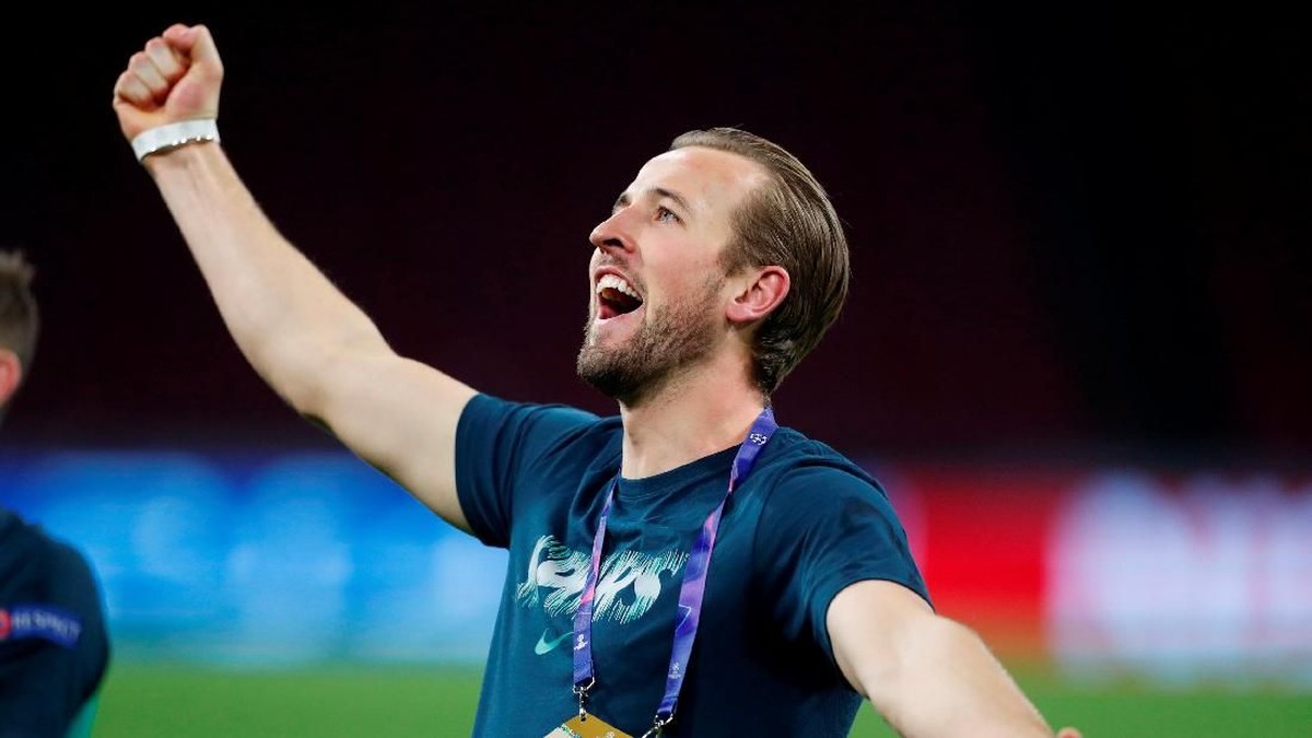 Harry Kane optimistis tampil di final Liga Champions. (Foto: Matthew Childs/Action Images via Reuters)