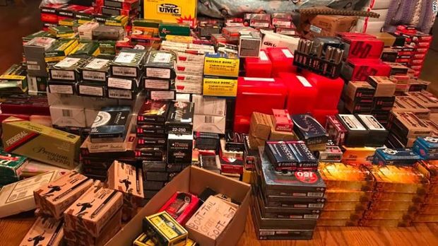 Temuan amunisi di dalam sebuah rumah di Los Angeles, AS