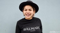 Niki pun menyebut bahwa anaknya yakni Arkarna tak memiliki ayah. Pool/Noel/detikFoto.