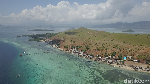 Foto Drone: Pulau dengan Perairan Sejernih Kristal di NTT