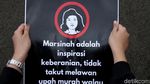 Peringatan 26 Tahun Marsinah di Aksi Kamisan Ke 585