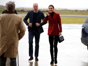 Sibuk, Kate Middleton dan Pangeran William Akhirnya Bertemu Anak Meghan Markle